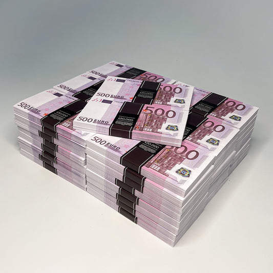 50 x New Style €50,000 Prop Money Stacks